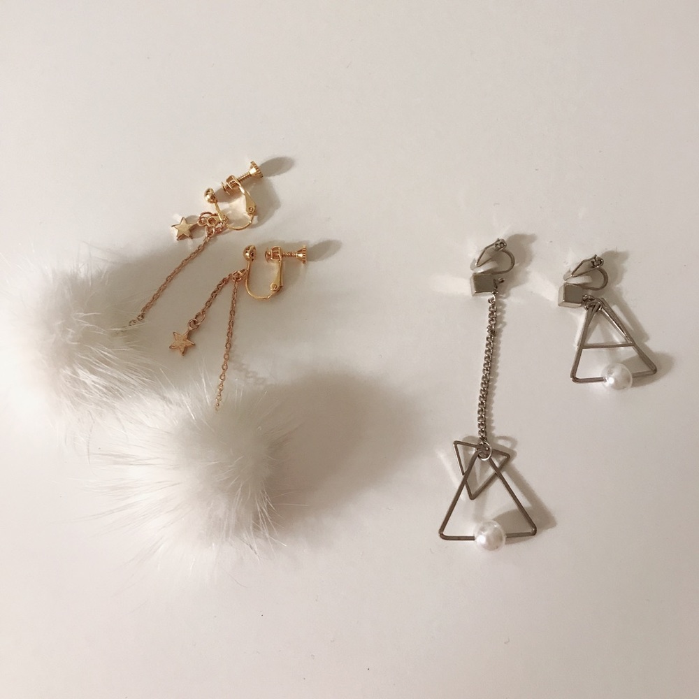 Earings Clips set two